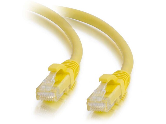 C2G 15198 2.1m 7 Cat5e Snagless Unshielded UTP Network Patch Cable Yellow