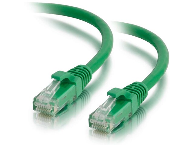 C2G 15194 2.1m 7 Cat5e Snagless Unshielded UTP Network Patch Cable Green