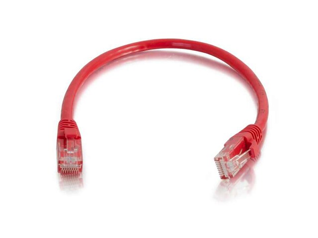 C2G 27181 1m 3 Cat6 Snagless Unshielded UTP Network Patch Cable Red