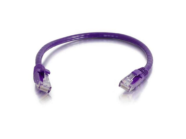 C2G 27801 1m 3 Cat6 Snagless Unshielded UTP Network Patch Cable Purple