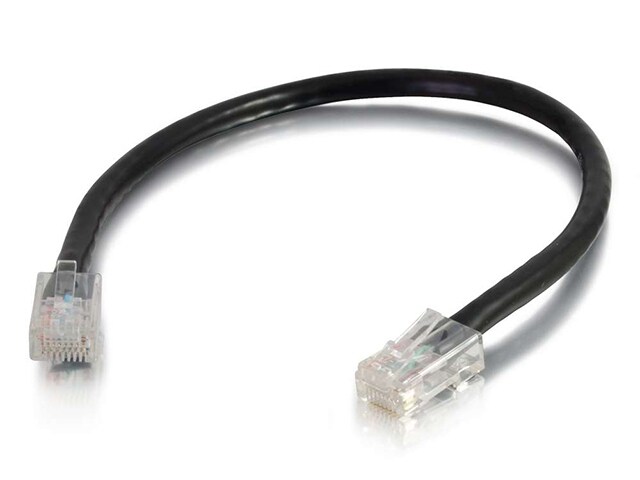 C2G 22695 3m 10 Cat5e Non Booted Unshielded UTP Network Patch Cable Black