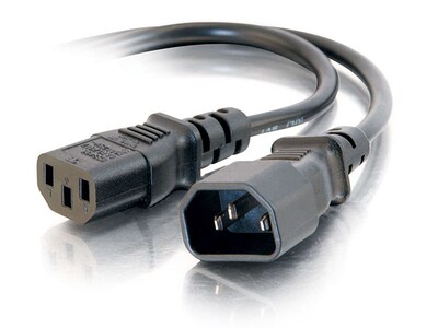 C2G 03143 3m (10') 18 AWG Computer Power Extension Cord (IEC320C14 to IEC320C13)