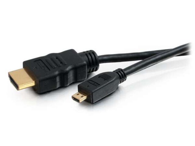 C2G 40313 2m 6.6 High Speed HDMI to HDMI Micro Cable with Ethernet