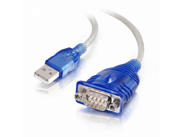C2G 26886 45cm 1.5 USB to DB9 Serial Adapter Cable