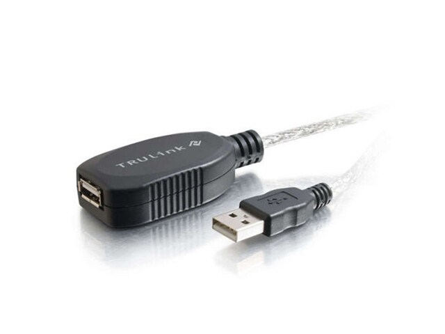 C2G 39000 12m 39.4 USB 2.0 A Male to A Female Active Extension Cable