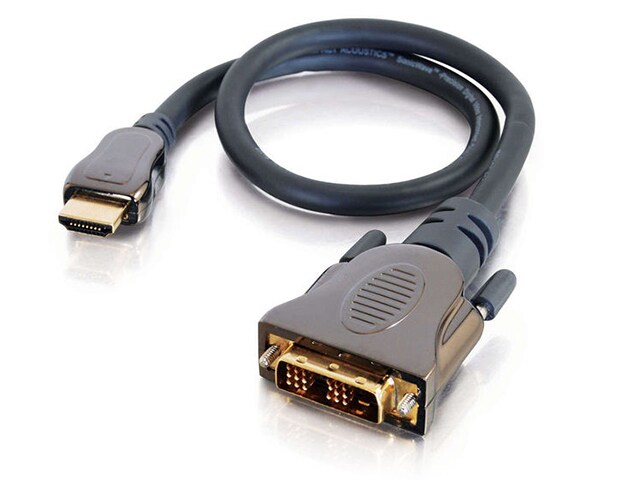 C2G 40289 3m 9.8 SonicWave HDMI to DVI D Digital Video Cable M M In Wall CL2 Rated
