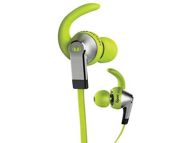 Monster iSport Victory In Ear Headphones Green