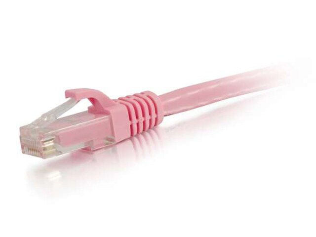 C2G 04043 0.3m 1 Cat6 Snagless Unshielded UTP Network Patch Cable Pink