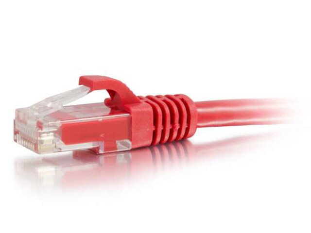 C2G 27180 30cm 1 Cat6 Snagless Unshielded UTP Network Patch Cable Red