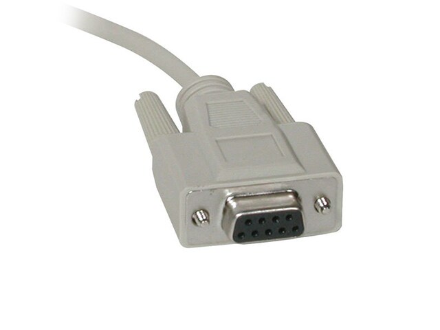 C2G 02694 1.8m 6 DB9 F F Serial RS232 Cable Beige