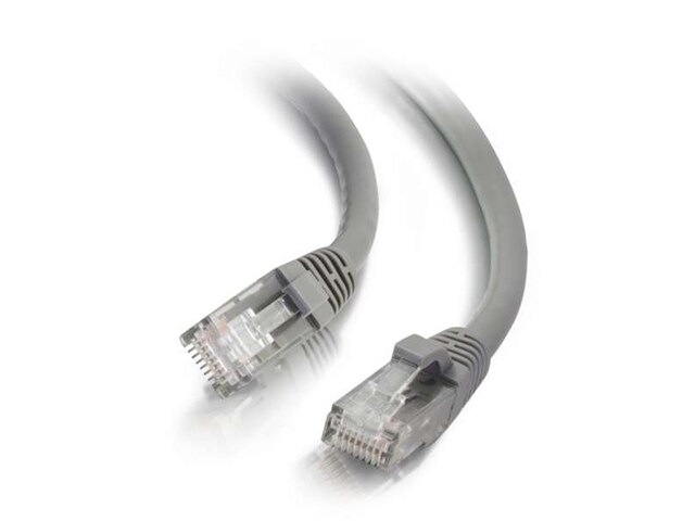 C2G 03968 8ft Cat6 Snagless Unshielded UTP Network Patch Cable Grey