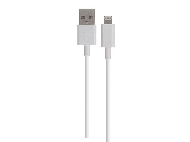 Nexxtech 1.2m 4 Charge and Sync USB Cable with Lightning Connector for Apple Devices White