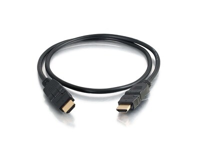C2G 40111 2m (6.6') Velocity High Speed HDMI Cable with Ethernet and Rotating Connectors