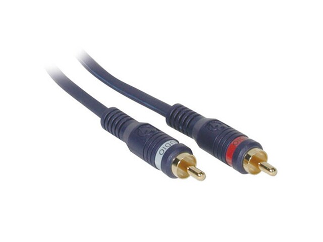 C2G 29100 7.6m 25ft Velocity RCA Stereo Audio Cable