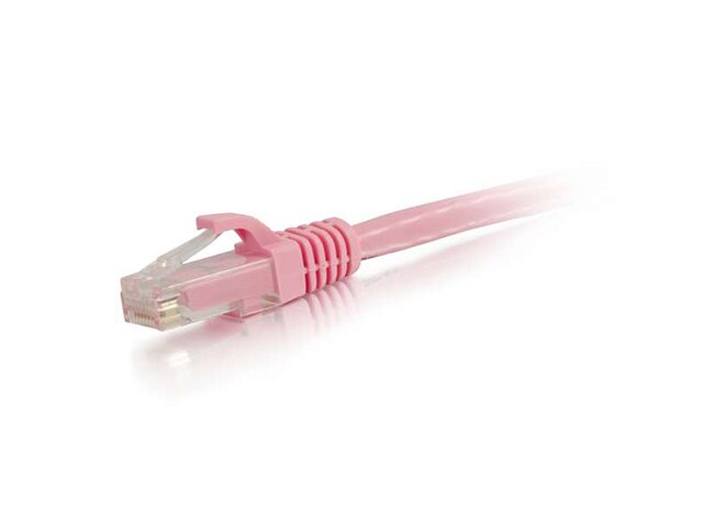 C2G 04044 0.6m 2 Cat6 Snagless Unshielded UTP Network Patch Cable Pink