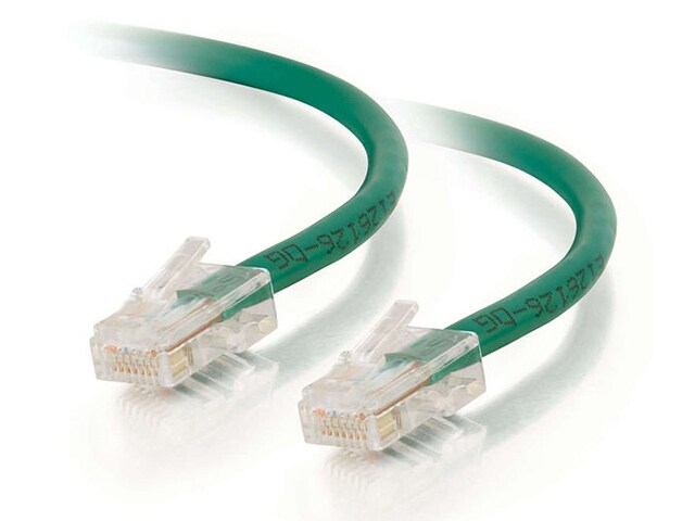 C2G 25070 30cm 1 Cat5e Non Booted Unshielded UTP Network Patch Cable Green