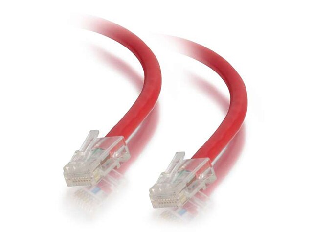 C2G 22687 2.1m 7 Cat5e Non Booted Unshielded UTP Network Patch Cable Red