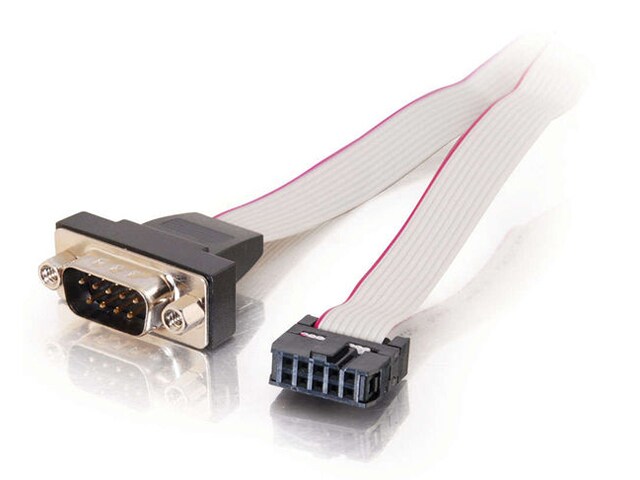 C2G 02882 11 quot; DB9 Male Serial RS232 Add A Port Adapter Cable