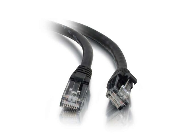 C2G 00403 1.8m 6 Cat5e Snagless Unshielded UTP Network Patch Cable Black