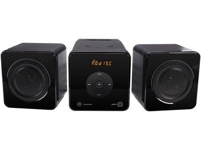 Vtrek Micro System with 30-pin iPhone Dock and CD Player