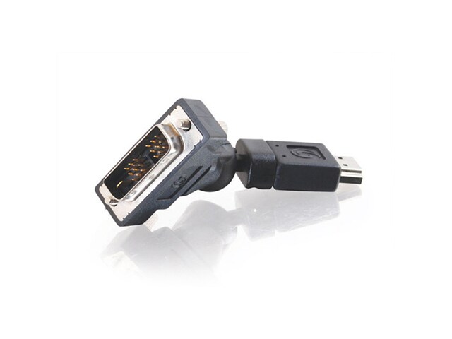 C2G 40930 360 Rotating HDMI Male to DVI D Male Adapter