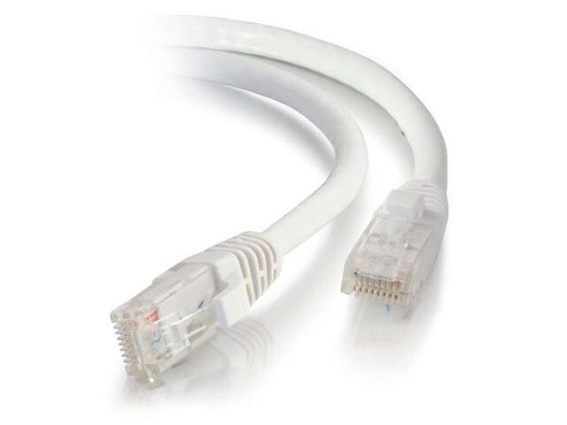 C2G 29952 0.3m 1ft Cat5e Snagless Unshielded UTP Network Patch Cable White