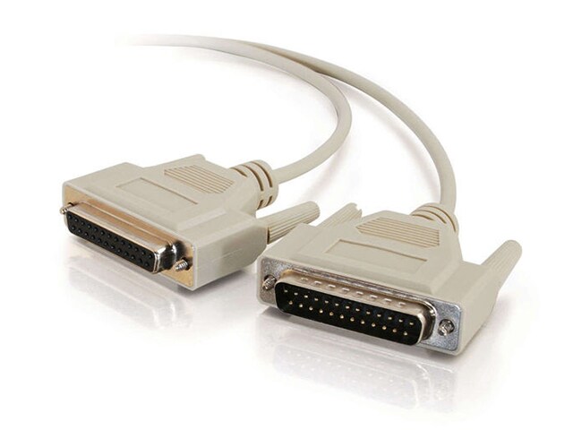 C2G 03030 3m 10 DB25 Male to DB25 Female Null Modem Cable