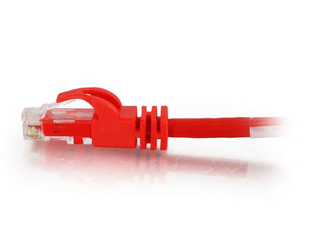 C2G 27863 3m 10 Cat6 Snagless Crossover Unshielded UTP Network Patch Cable Red