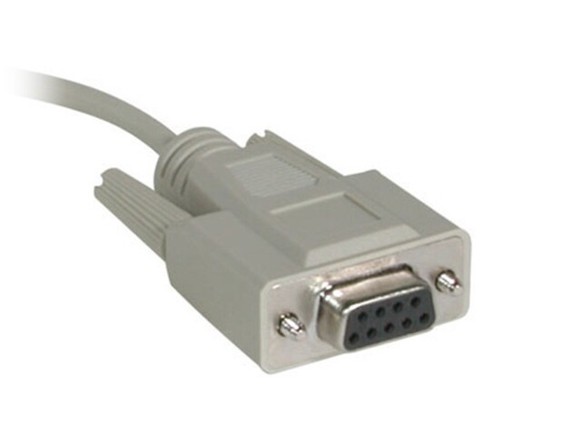 C2G 03023 7.6m 25 DB25 Male to DB9 Female Null Modem Cable