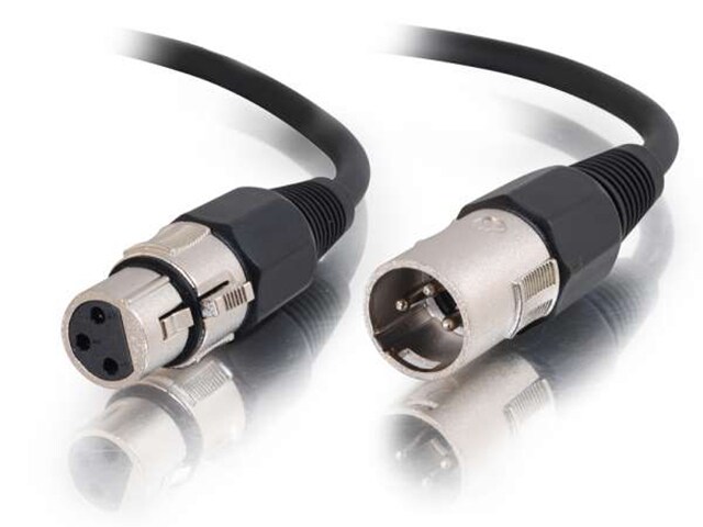 C2G 40058 0.9m 3 Pro Audio XLR Male to XLR Female Cable