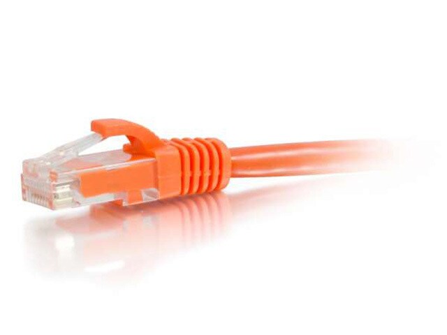C2G 27815 7.6m 25 Cat6 Snagless Unshielded UTP Network Patch Cable Orange