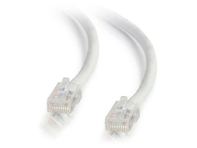 C2G 23796 15.2m 50 Cat5e Non Booted Unshielded UTP Network Patch Cable White