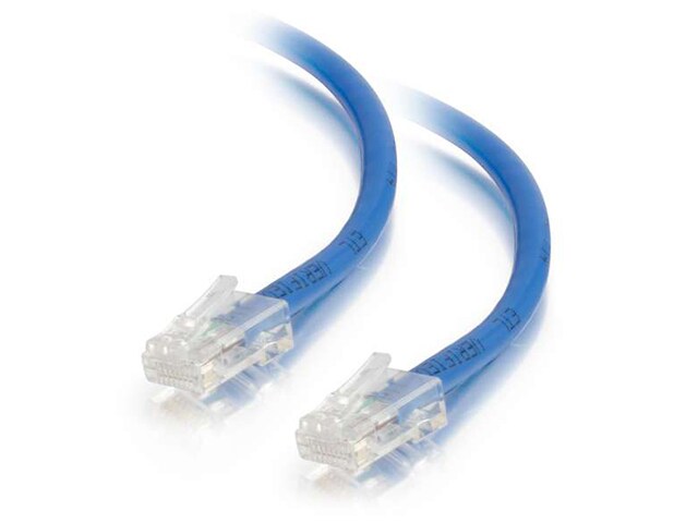 C2G 24393 15.2m 50 Cat5e Non Booted Unshielded UTP Network Patch Cable Blue