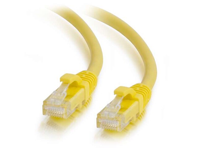 C2G 31356 10.7m 35ft Cat6 Snagless Unshielded UTP Network Patch Cable Yellow