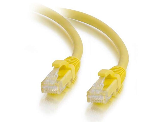 C2G 22142 15.2m 50 Cat5e Snagless Unshielded UTP Network Patch Cable Yellow