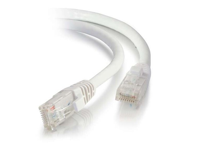 C2G 24046 15.2m 50 Cat5e Snagless Unshielded UTP Network Patch Cable White