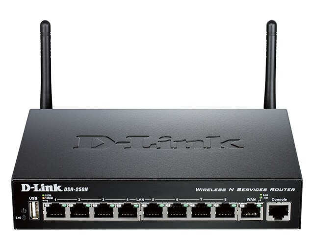 D Link DSR 250N Wireless N Gigabit VPN Router