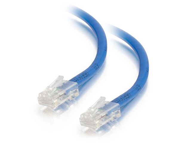C2G 24399 22.8m 75 Cat5e Non Booted Unshielded UTP Network Patch Cable Blue