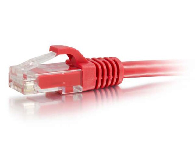 C2G 27186 15.2m 50 Cat6 Snagless Unshielded UTP Network Patch Cable Red