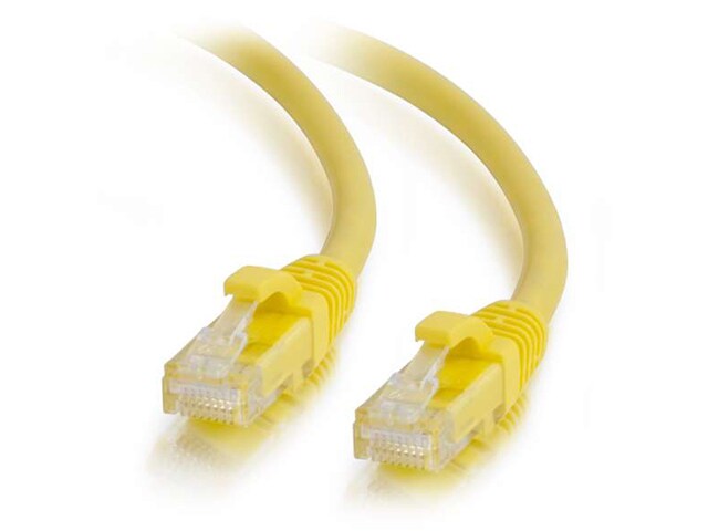 C2G 27196 15.2m 50 Cat6 Snagless Unshielded UTP Network Patch Cable Yellow