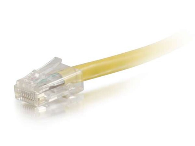 C2G 22164 30.5m 100 Cat5e Non Booted Unshielded UTP Network Patch Cable Yellow
