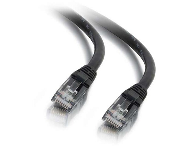 C2G 27158 38m 125 Cat6 Snagless Unshielded UTP Network Patch Cable Black
