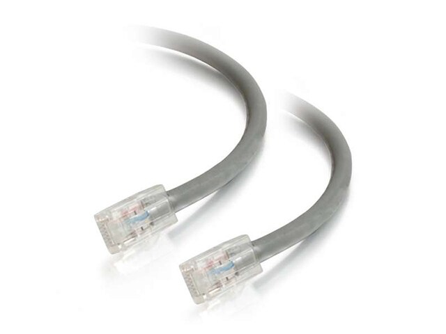 C2G 24960 61cm 2 Cat5e Non Booted Unshielded UTP Network Patch Cable Grey