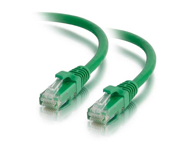 C2G 00412 1.8m 6 Cat5e Snagless Unshielded UTP Network Patch Cable Green