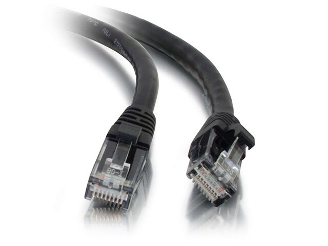 C2G 00402 1.2m 4 Cat5e Snagless Unshielded UTP Network Patch Cable Black