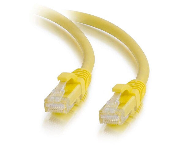 C2G 00431 1.2m 4 Cat5e Snagless Unshielded UTP Network Patch Cable Yellow