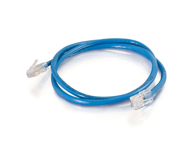 C2G 24506 2.1m 7 Cat5e Non Booted Unshielded UTP Network Crossover Patch Cable Blue