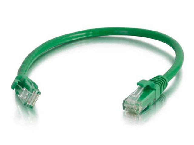 C2G 03989 0.6m 2 Cat6 Snagless Unshielded UTP Network Patch Cable Green