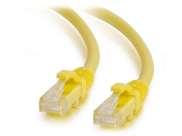 C2G 04007 0.6m 2 Cat6 Snagless Unshielded UTP Network Patch Cable Yellow