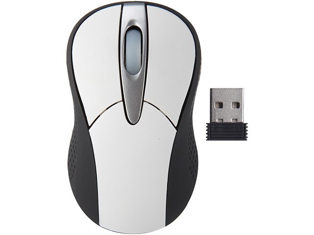 Nexxtech Wireless Mini Optical Mouse White